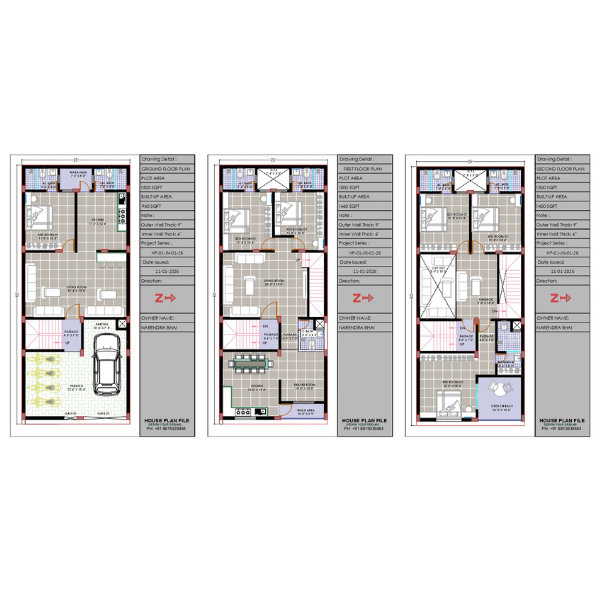 25x60 sqft
