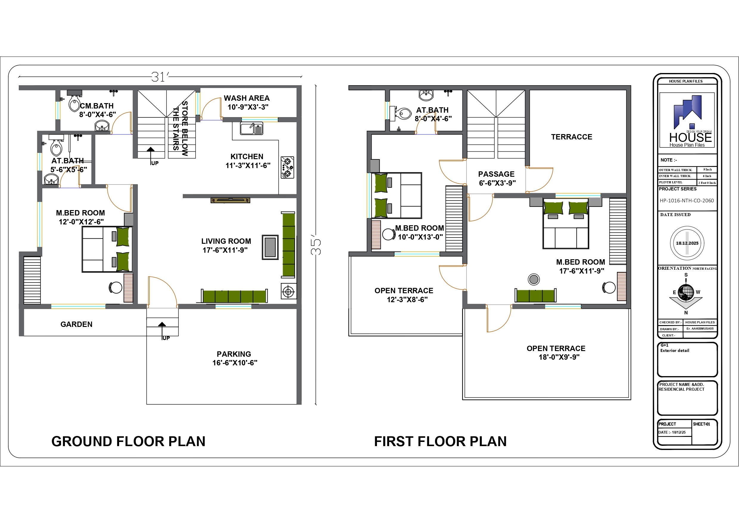 31x35 sqft