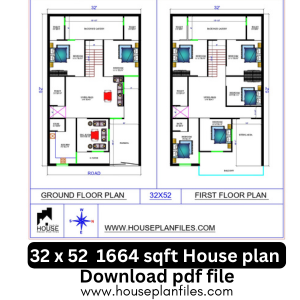 32x52 sqft