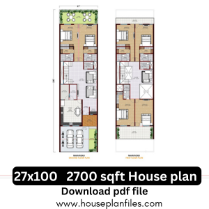27x100 sqft